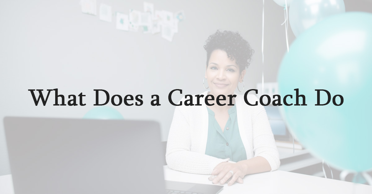 what does a career coach do